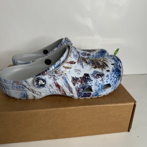 Crocs Realtree Aspect CLS Atmosphere Camo Clogs Size Women’s 10 - Men’s 8 New - Picture 3 of 7